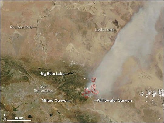 Fires in California