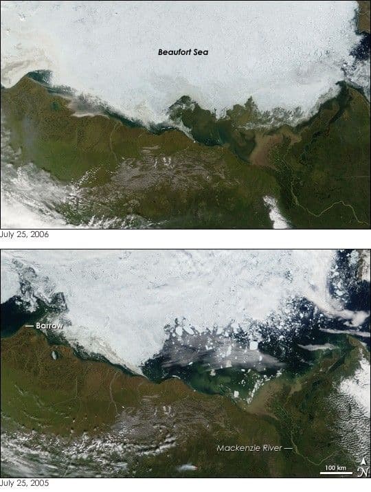 Sea Ice in the Beaufort Sea