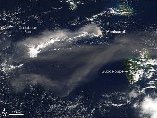 Volcanic Activity on Montserrat