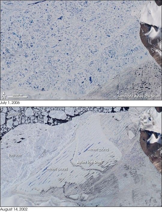 Ayles Ice Shelf, Ellesmere Island