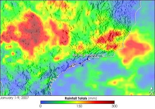 Torrential Rain Brings Floods and Landslides to Brazil