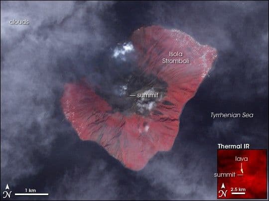 Stromboli Volcano