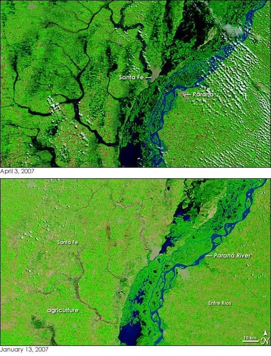 Floods in Argentina