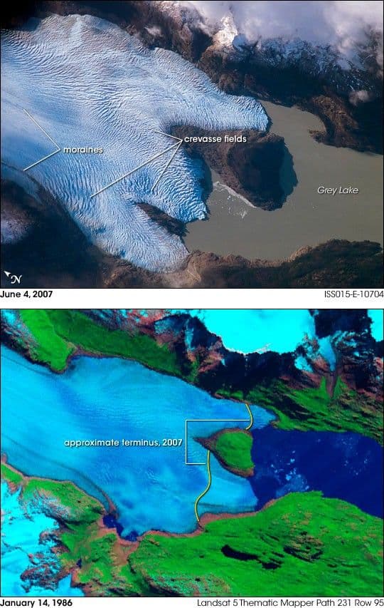 Grey Glacier, Chile