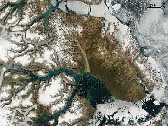Summer Thaw, Eastern Greenland