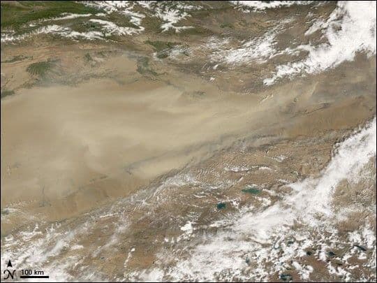 Taklimakan Dust Storm