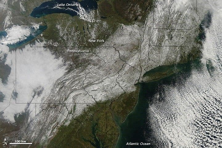 Heavy Snow in Northeastern United States
