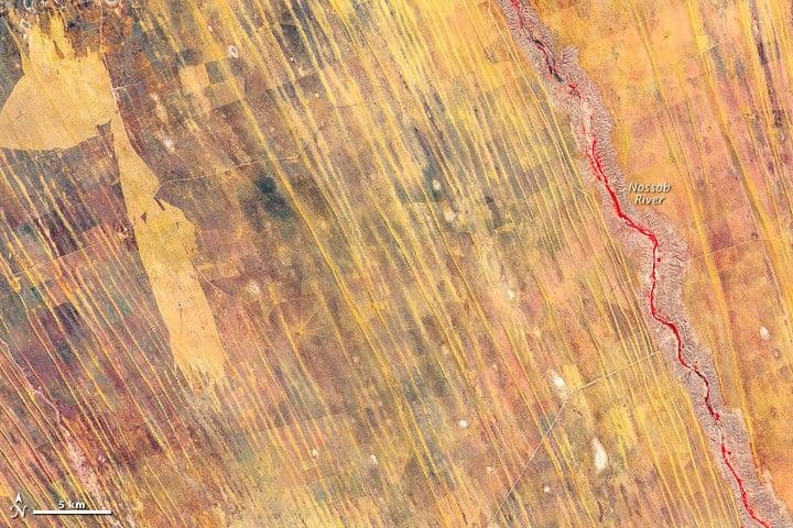Eastern Namibia Sand Dunes