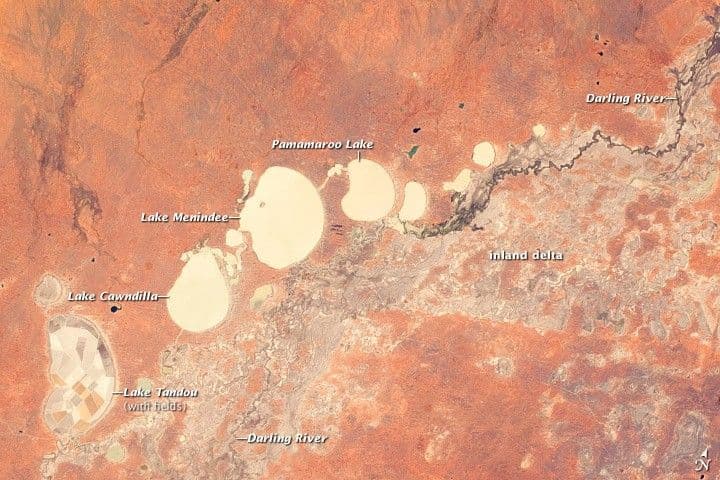 Menindee Lakes, New South Wales, Australia