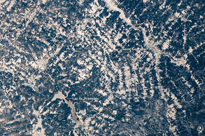 Agricultural Patterns, Quebec