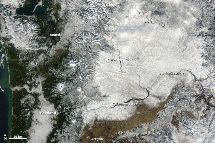 Winter Storm in the Pacific Northwest