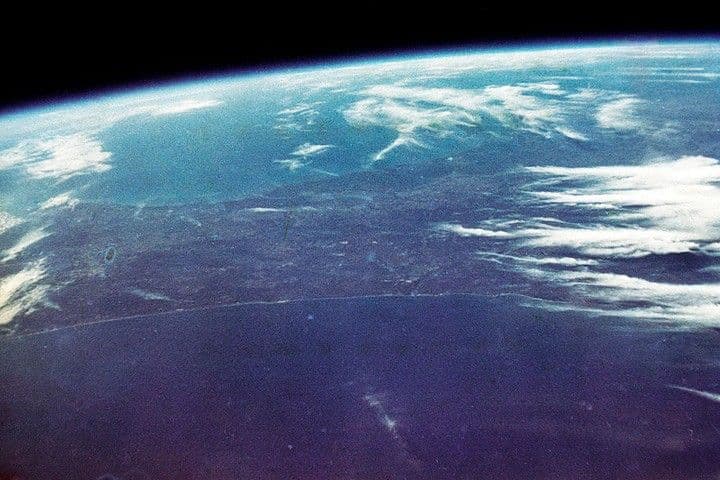What did John Glenn see?