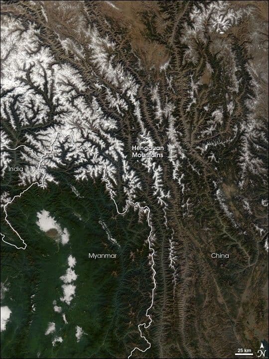 Hengduan Mountains, China