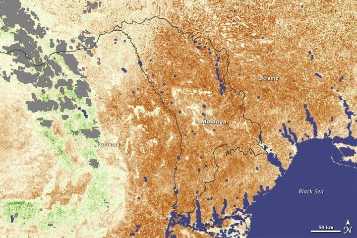 Drought in Moldova