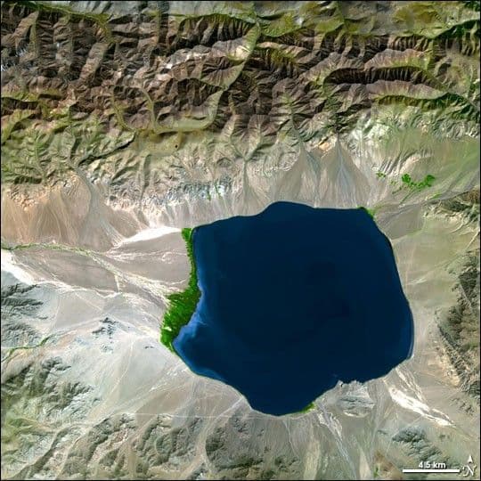 Uvs Nuur Basin in Mongolia