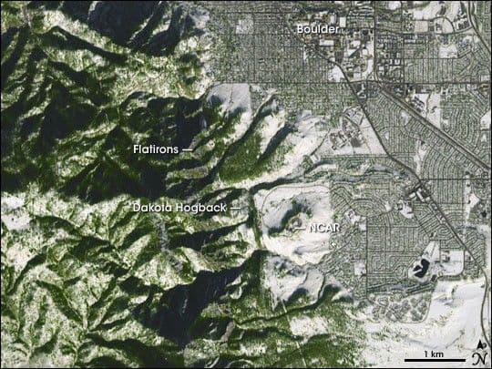 Geology of Boulder, Colorado
