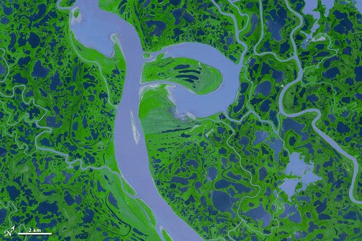 Mackenzie River Delta, Canada