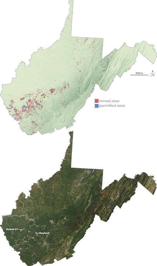 Mining Permits across West Virginia
