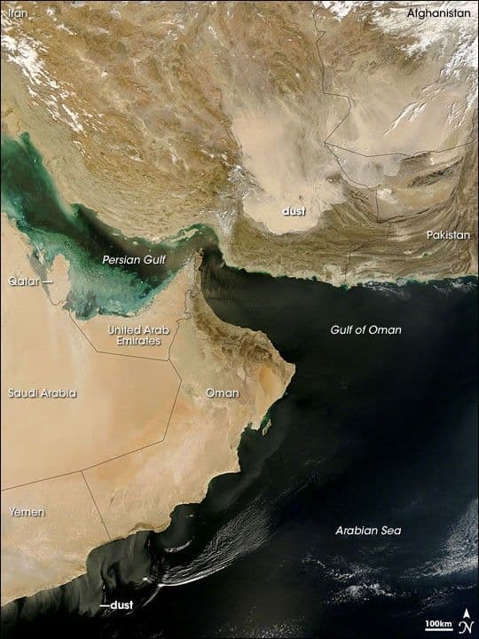 Dust Storms over the Middle East