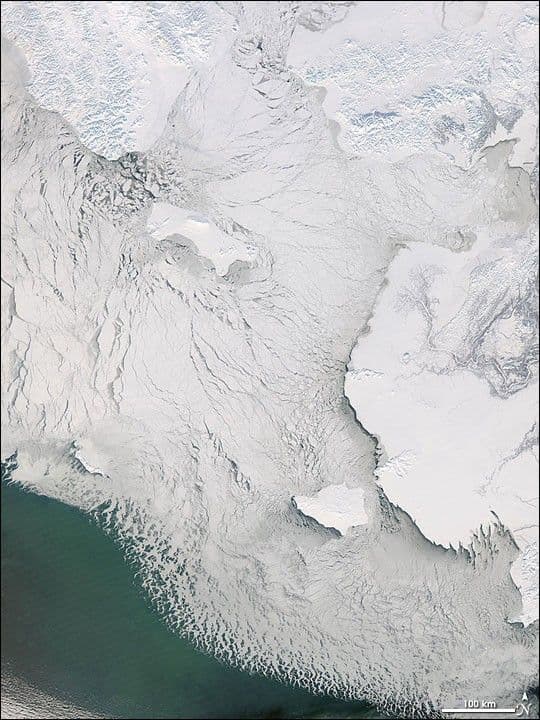 Sea Ice in the Bering Strait