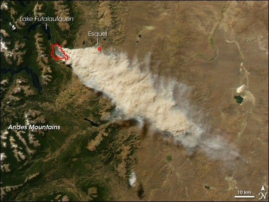 Forest Fire in Patagonia