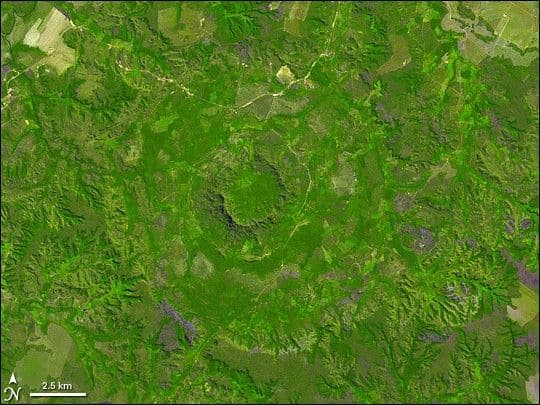 Serra da Cangalha Crater, Brazil