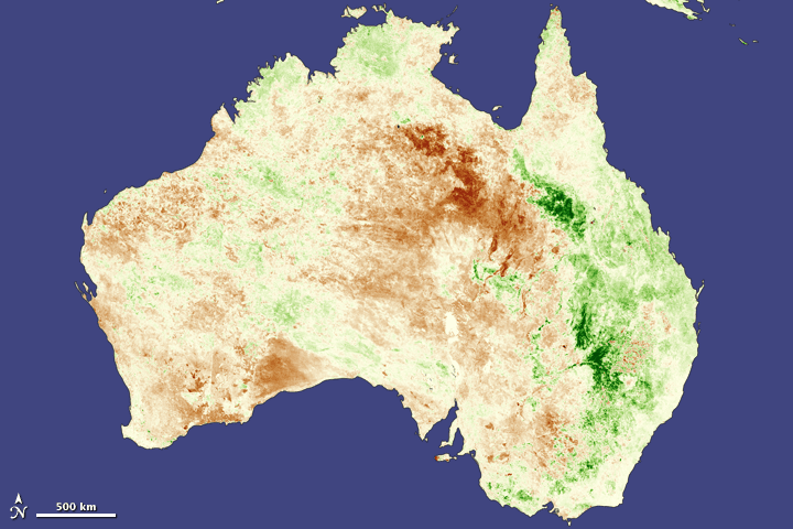 La Nina Greenup Patterns