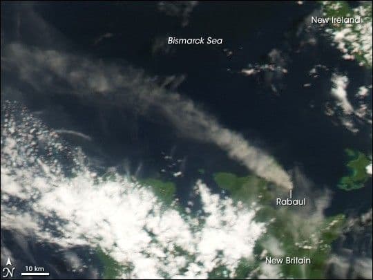Rabaul Volcano, New Britain