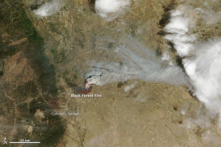 Black Forest Blaze is Colorado’s Most Destructive