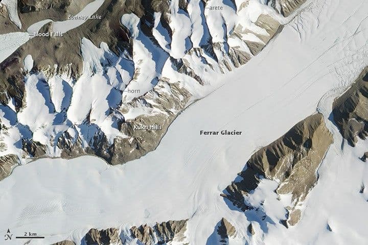 Ferrar Glacier, Antarctica