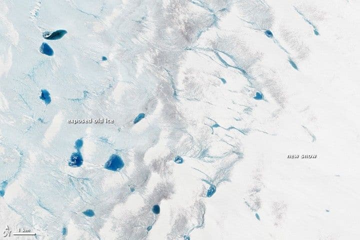 Greenland’s Summer Melt Underway