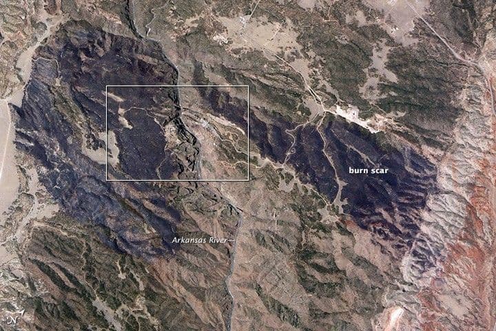 Royal Gorge Bridge Still Standing After Wildfire