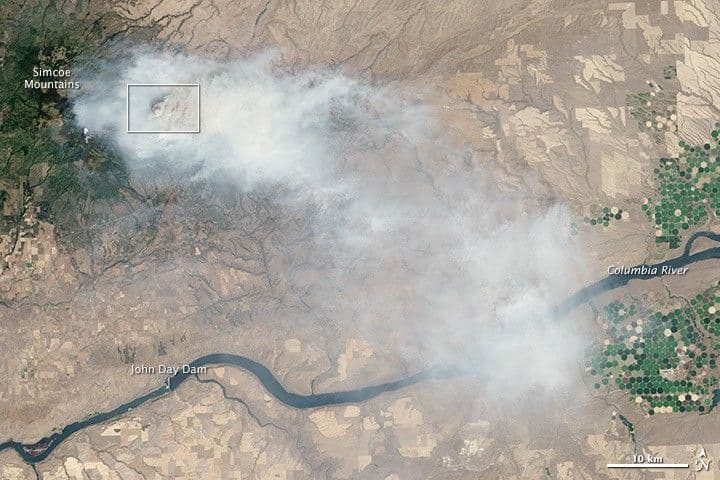 Mile Marker 28 Fire, Washington