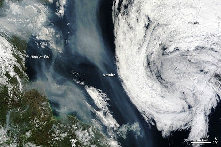 At the Intersection of Clouds and Smoke