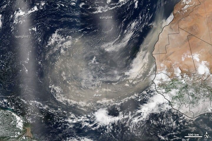 Tracking Dust Across the Atlantic