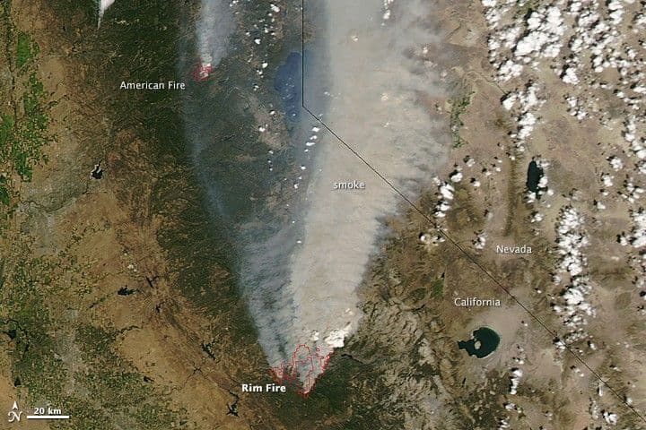 Rim Fire, California