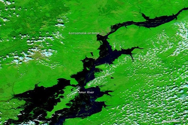 Floods Inundate Russia’s Far East