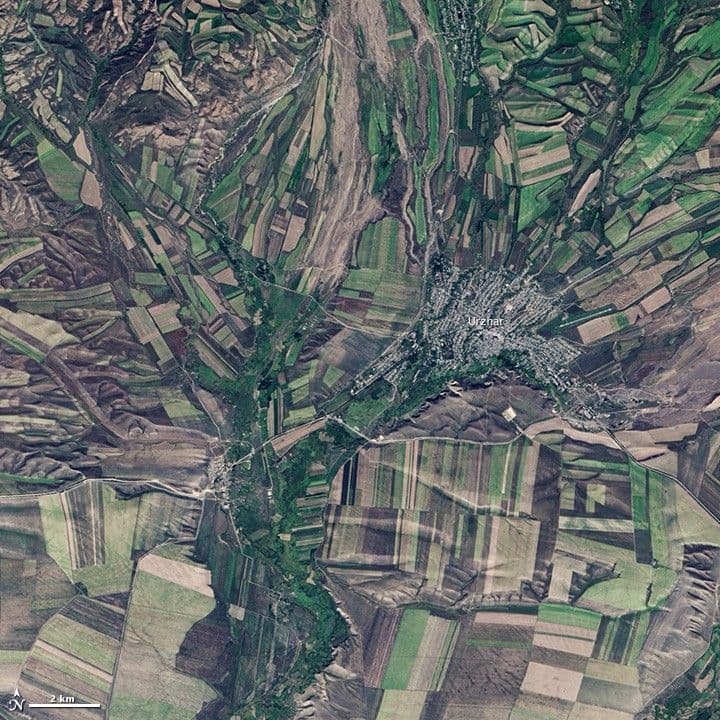 Fall Harvest in Kazakhstan