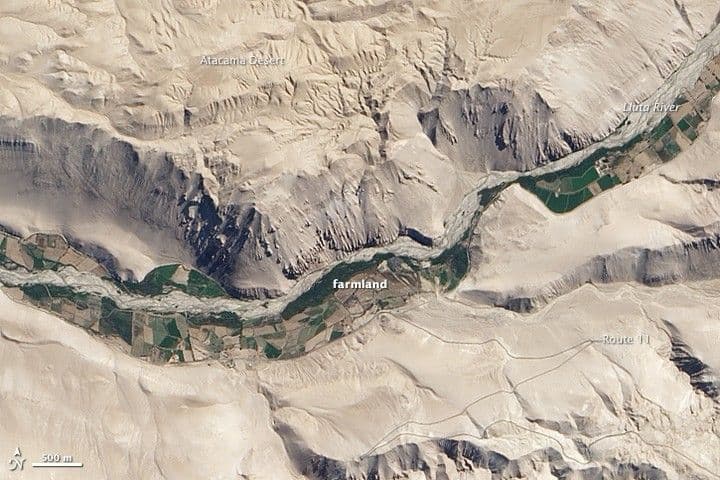 Lluta River, Chile