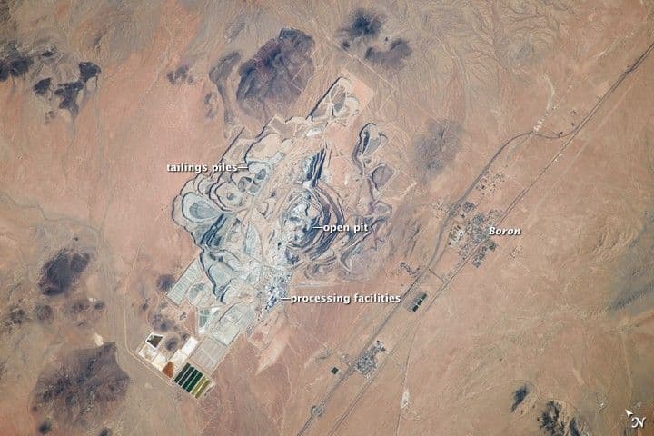 Rio Tinto Borax Mine