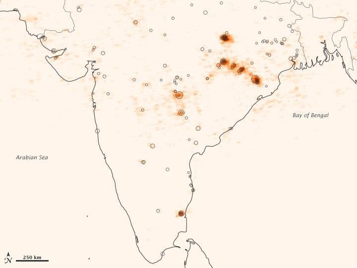 Sulfur Dioxide Increasing Over India