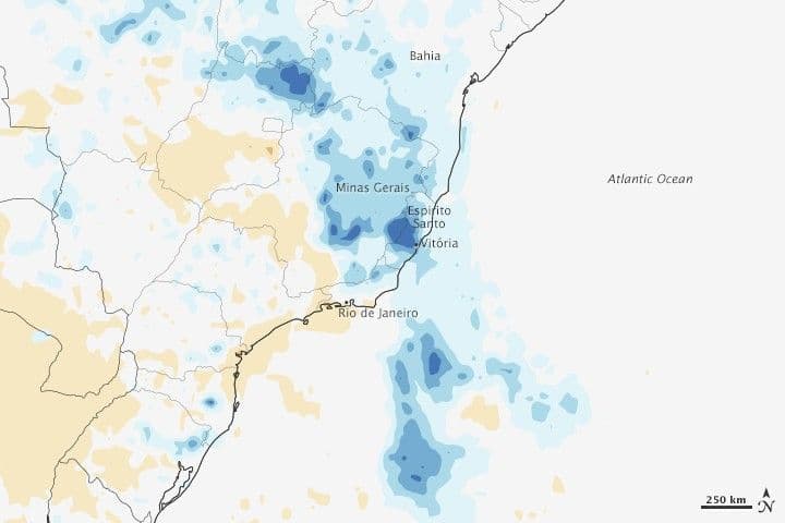 Record Rain Floods Brazil