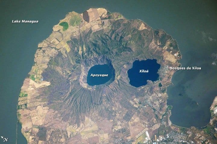 Apoyeque Volcano, Nicaragua