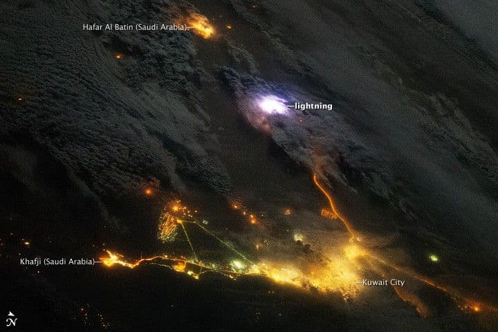 Sensing Lightning from the Space Station