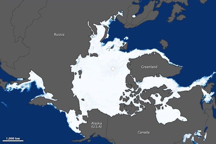 Arctic Sea Ice Maximum 2014