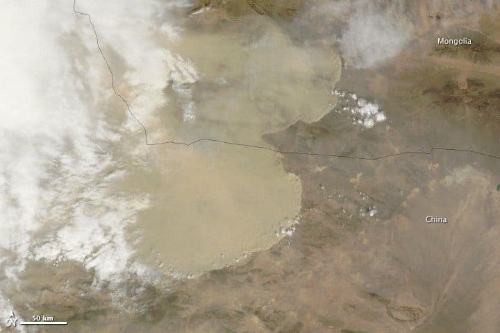 China’s Great Wall of Dust