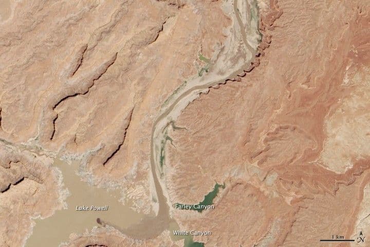 Lake Powell Half Empty