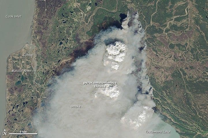 Funny River Fire, Alaska