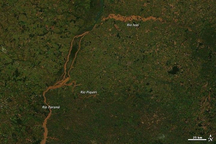 Floods in Southern Brazil