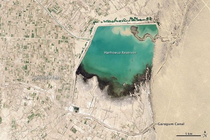 Hanhowuz Reservoir, Turkmenistan